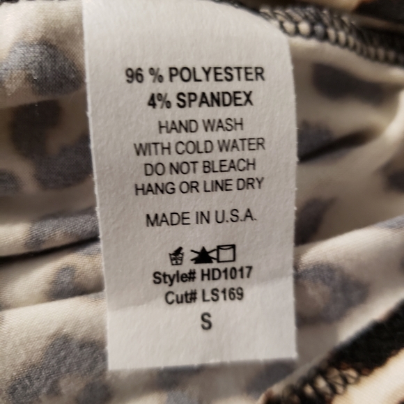 Animal Print Babydoll Dress - Picture 4 of 4